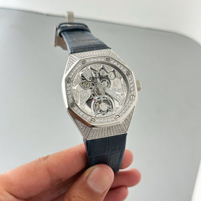 41mm Royal Oak Diamond Stainless Steel Automatic Watch