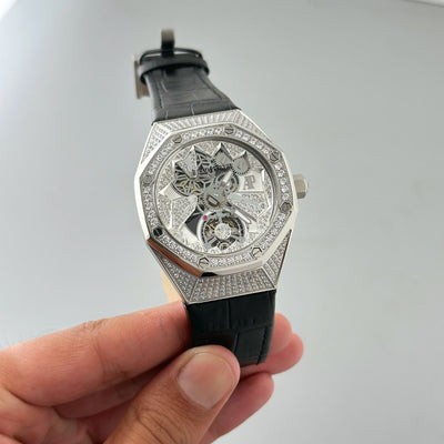 41mm Royal Oak Diamond Stainless Steel Automatic Watch