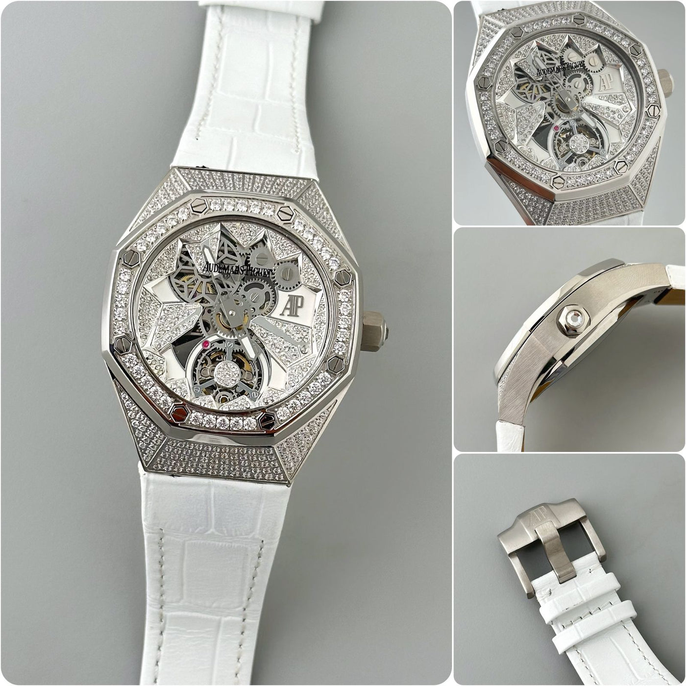 41mm Royal Oak Diamond Stainless Steel Automatic Watch