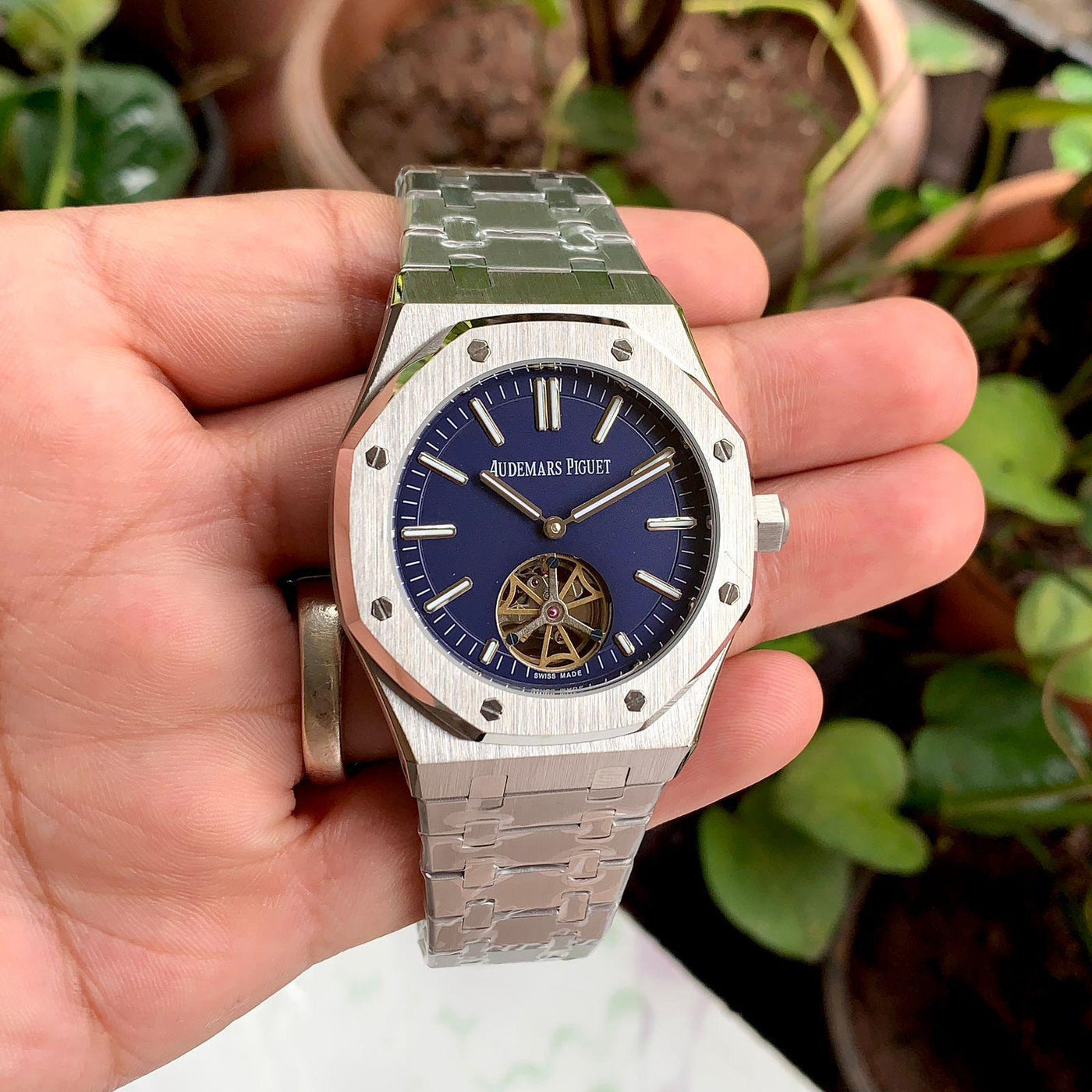 41mm Royal Oak Stainless Steel Tourbillion Automatic Watch