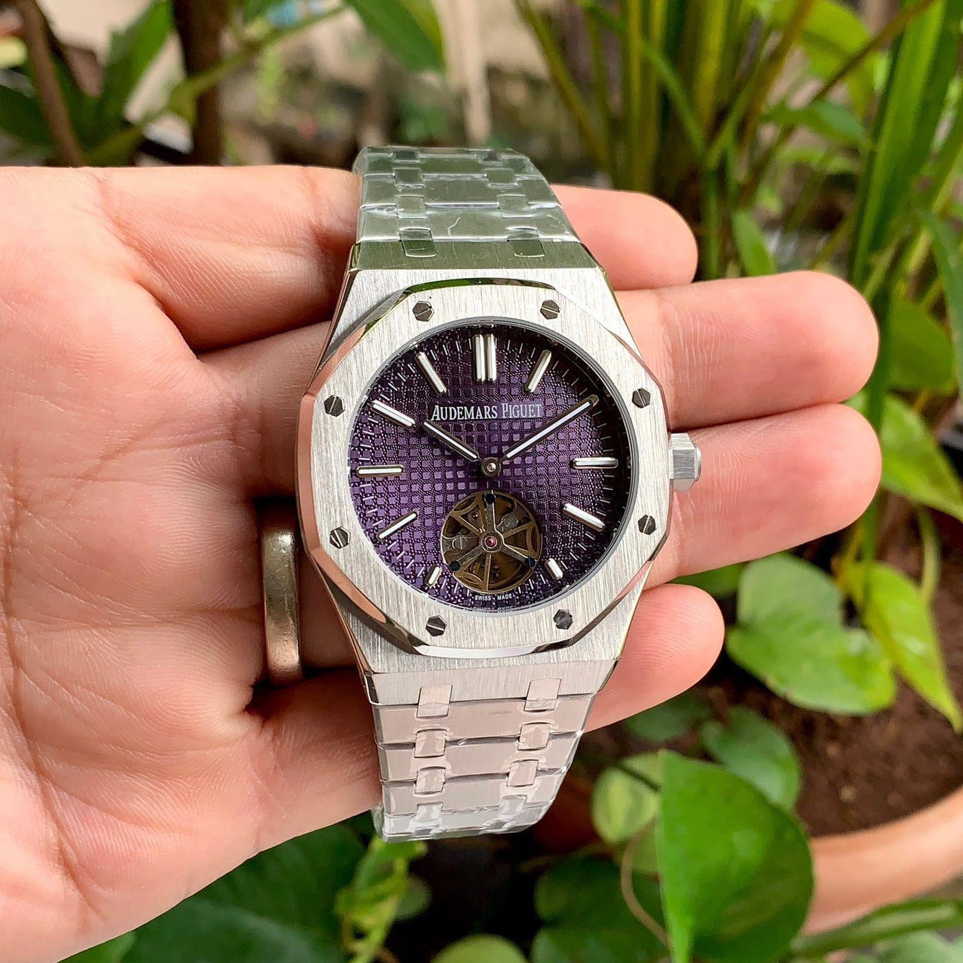 41mm Royal Oak Stainless Steel Tourbillion Automatic Watch