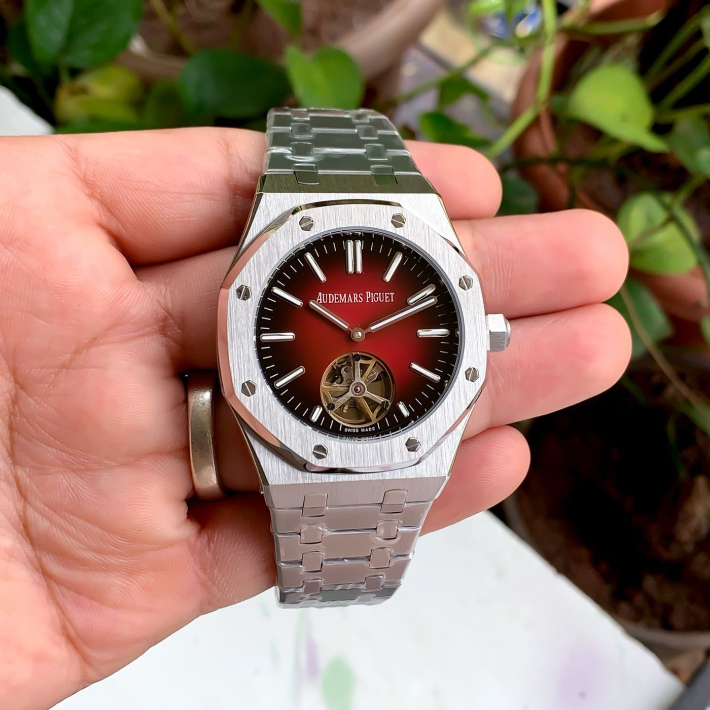41mm Royal Oak Stainless Steel Tourbillion Automatic Watch