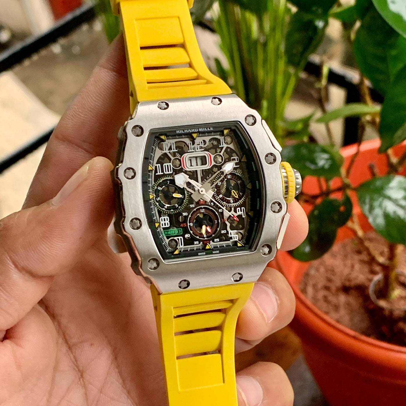 RM11-03 Automatic Flyback Chronograph Titanium Watch