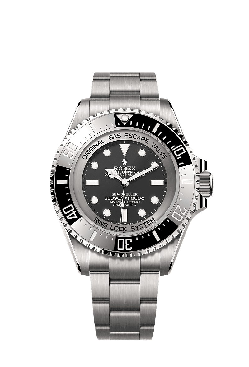 44mm Deepsea 126067 Black Dial Stainless Steel Automatic Watch
