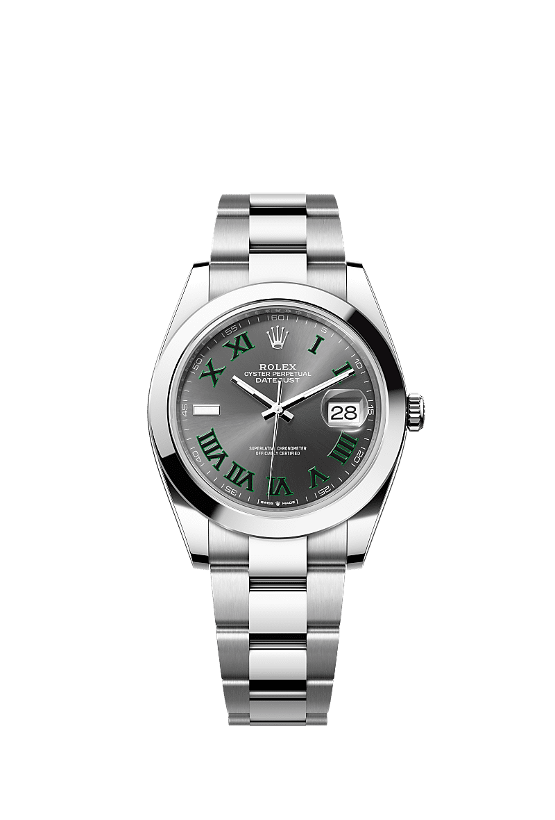 Datejust 126300 41mm Smooth Bezel Roman Dial AAA Quality Watch