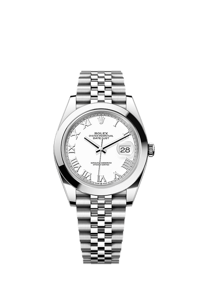 Datejust 126300 41mm Smooth Bezel Roman Dial AAA Quality Watch