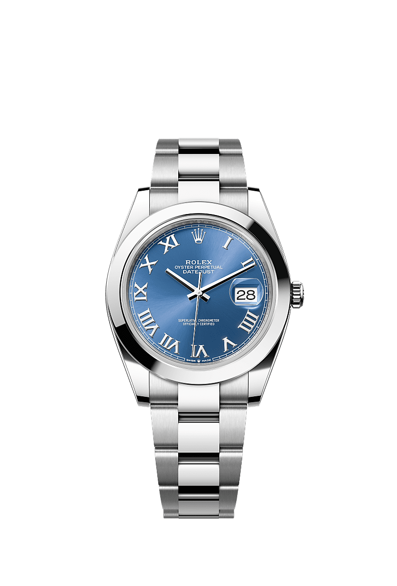 Datejust 126300 41mm Smooth Bezel Roman Dial AAA Quality Watch