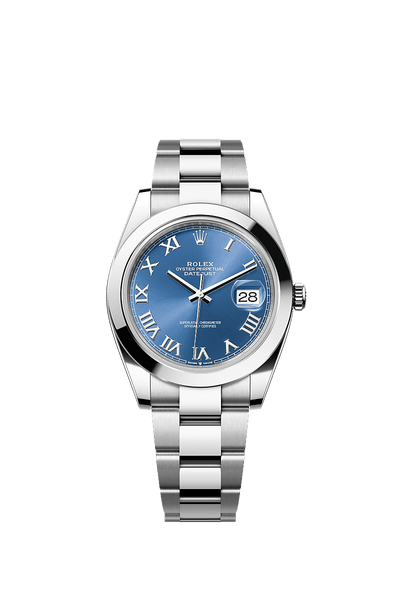 Datejust 126300 41mm Smooth Bezel Roman Dial AAA Quality Watch