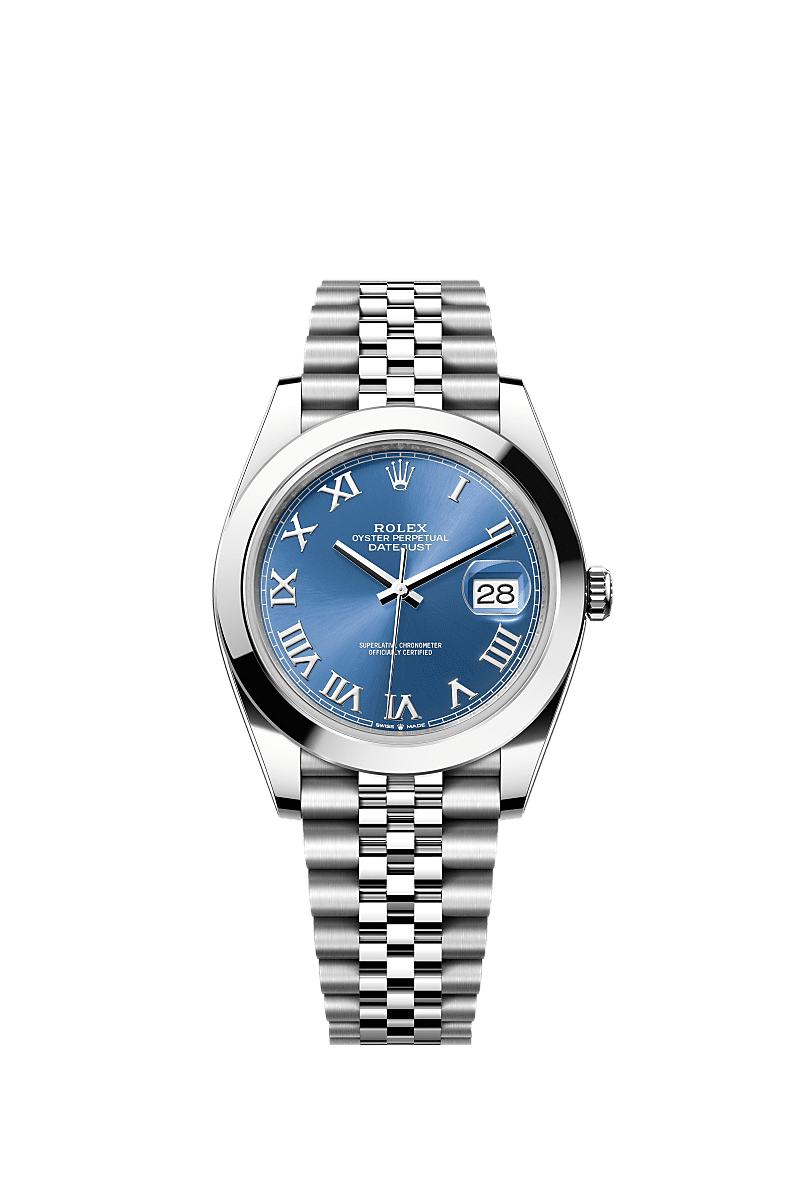 Datejust 126300 41mm Smooth Bezel Roman Dial AAA Quality Watch