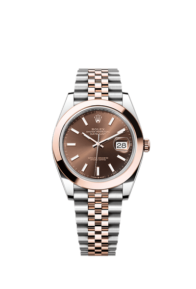 Datejust 126301 41mm Smooth Bezel RoseGold Silver Twotone AAA Quality Watch