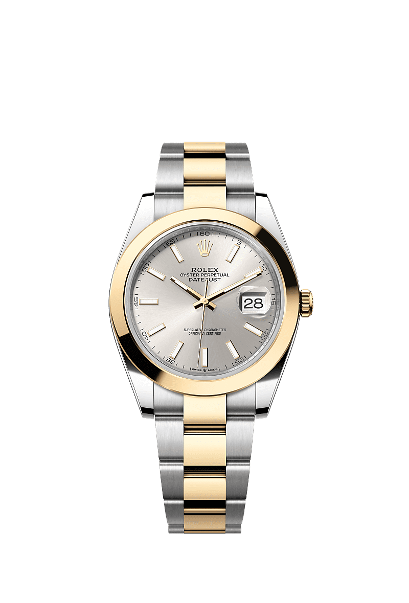 Datejust 126303 41mm Smooth Bezel Gold Silver Twotone AAA Quality Watch