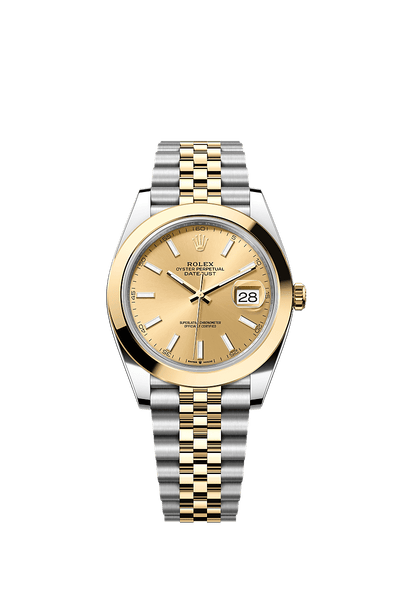 Datejust 126303 41mm Smooth Bezel Gold Silver Twotone AAA Quality Watch