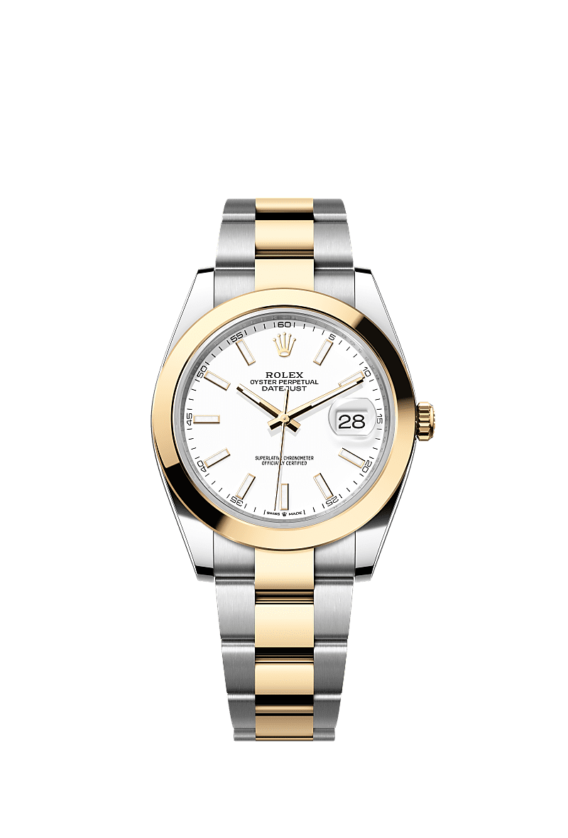 Datejust 126303 41mm Smooth Bezel Gold Silver Twotone AAA Quality Watch