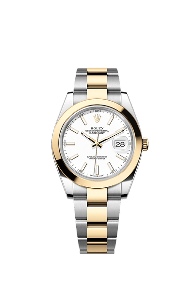 Datejust 126303 41mm Smooth Bezel Gold Silver Twotone AAA Quality Watch