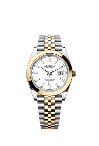 Datejust 126303 41mm Smooth Bezel Gold Silver Twotone AAA Quality Watch