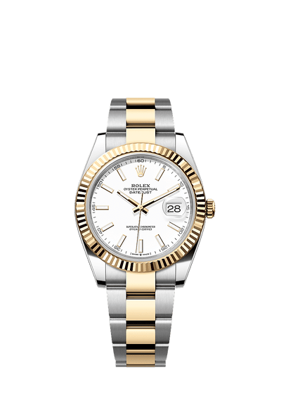 Datejust 126333 41mm Fluted Bezel Gold Silver Twotone AAA Quality Watch