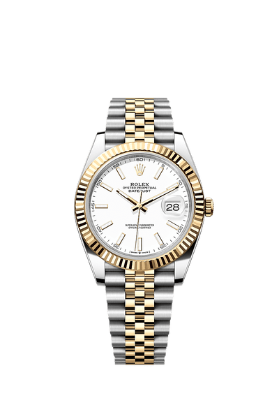 Datejust 126333 41mm Fluted Bezel Gold Silver Twotone AAA Quality Watch