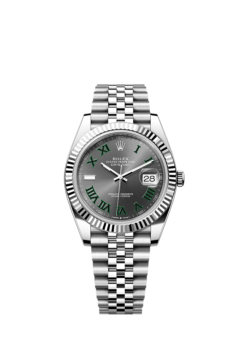 Datejust 126334 41mm Fluted Bezel Roman Number AAA Quality Watch