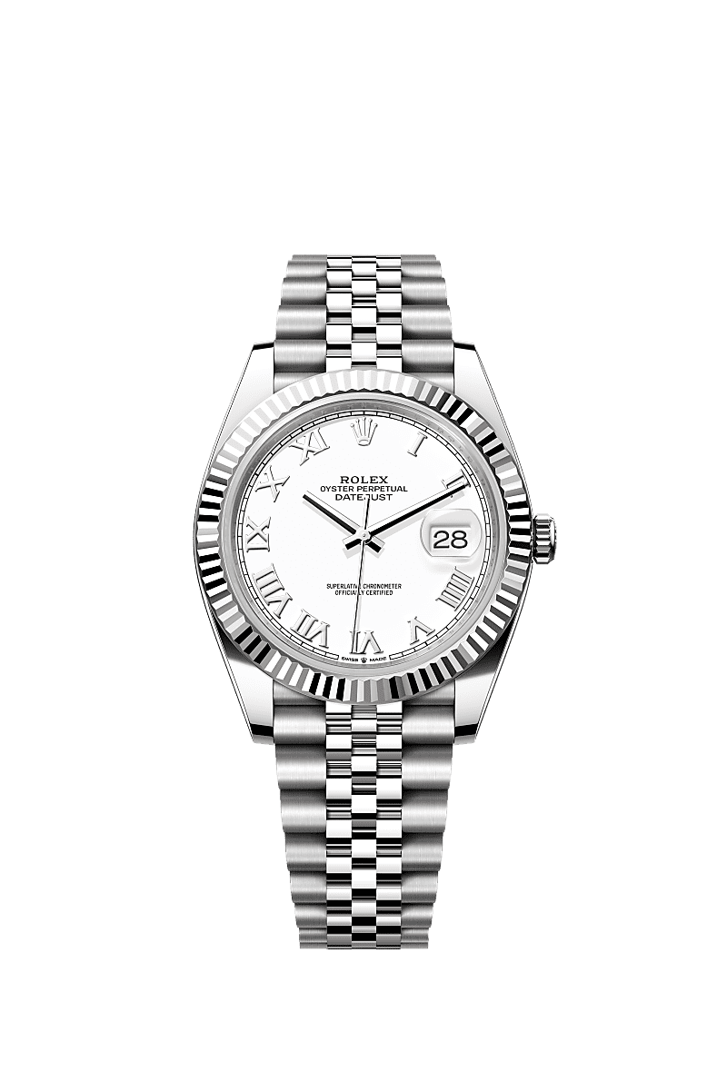 Datejust 126334 41mm Fluted Bezel Roman Number AAA Quality Watch