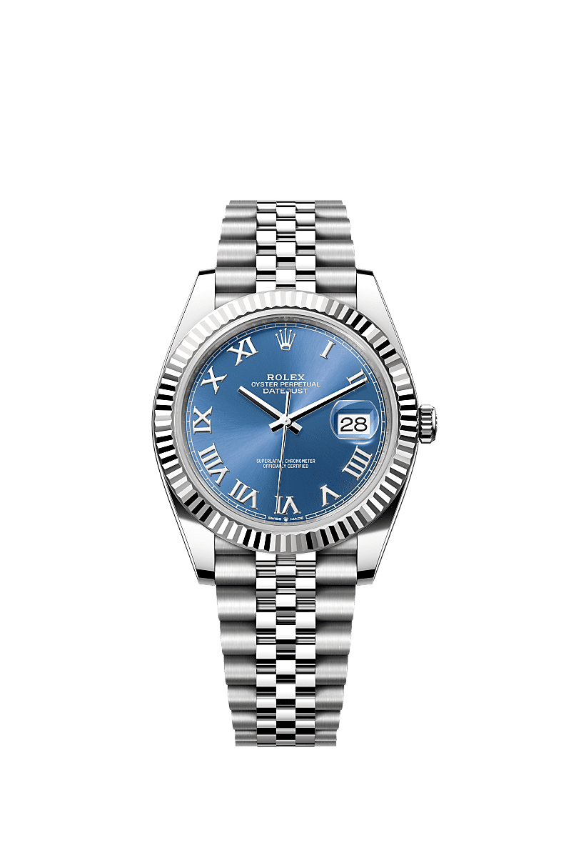 Datejust 126334 41mm Fluted Bezel Roman Number AAA Quality Watch