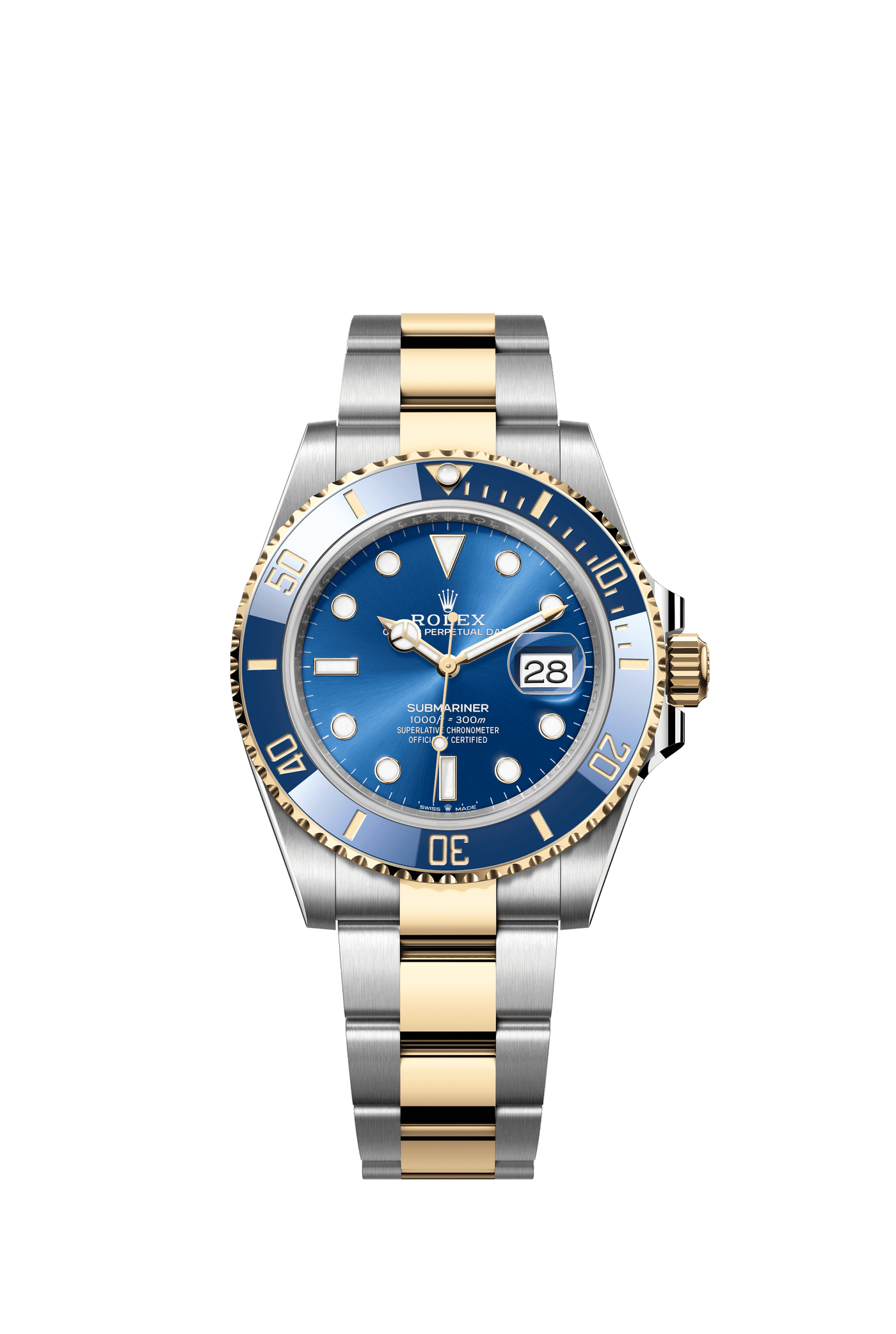 41mm Submariner 126613 Stainless Steel and Gold Two tone Automatic Watch