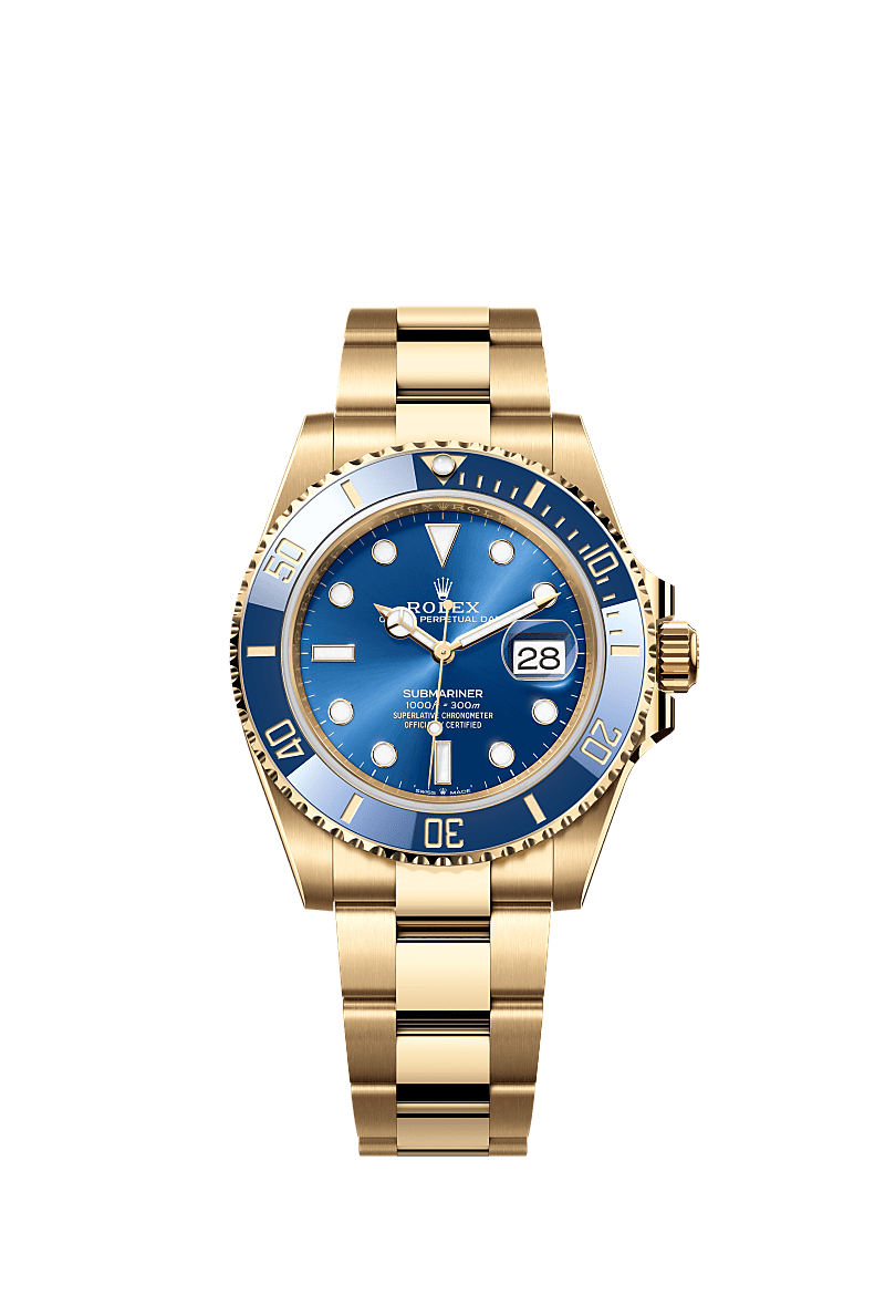 41mm Submariner 126618 Golden Belt Automatic Watch