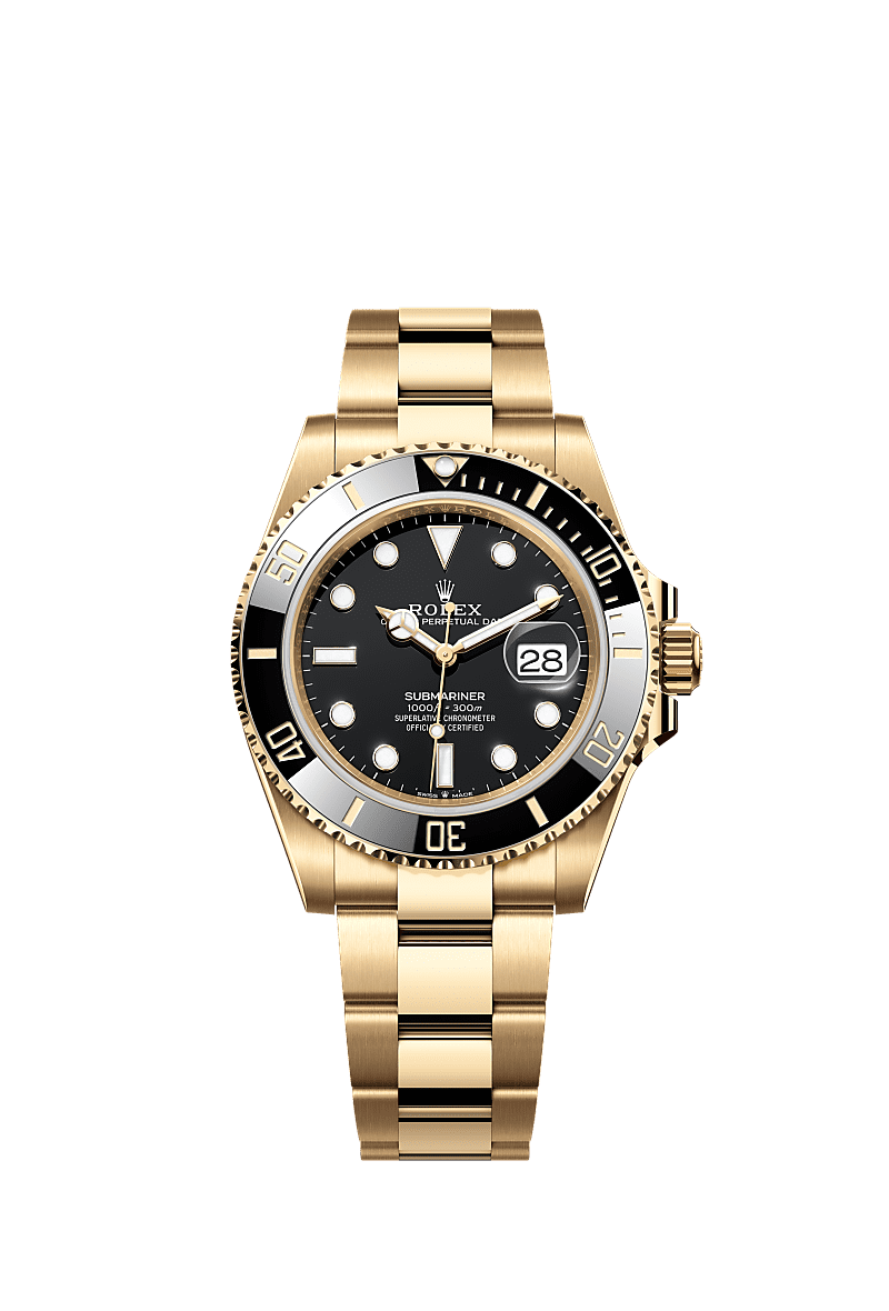 41mm Submariner 126618 Golden Belt Automatic Watch