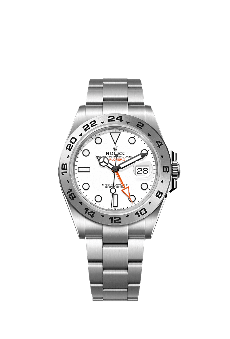 42mm Explorer II 226570 Stainless Steel Automatic Watch