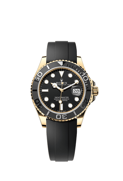 42mm Yatch Master 126655 Rubber Belt Automatic Watch