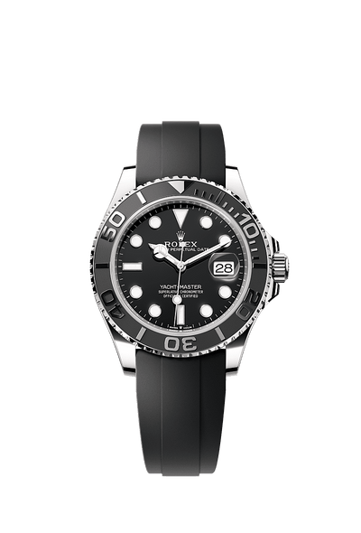 42mm Yatch Master 126655 Rubber Belt Automatic Watch