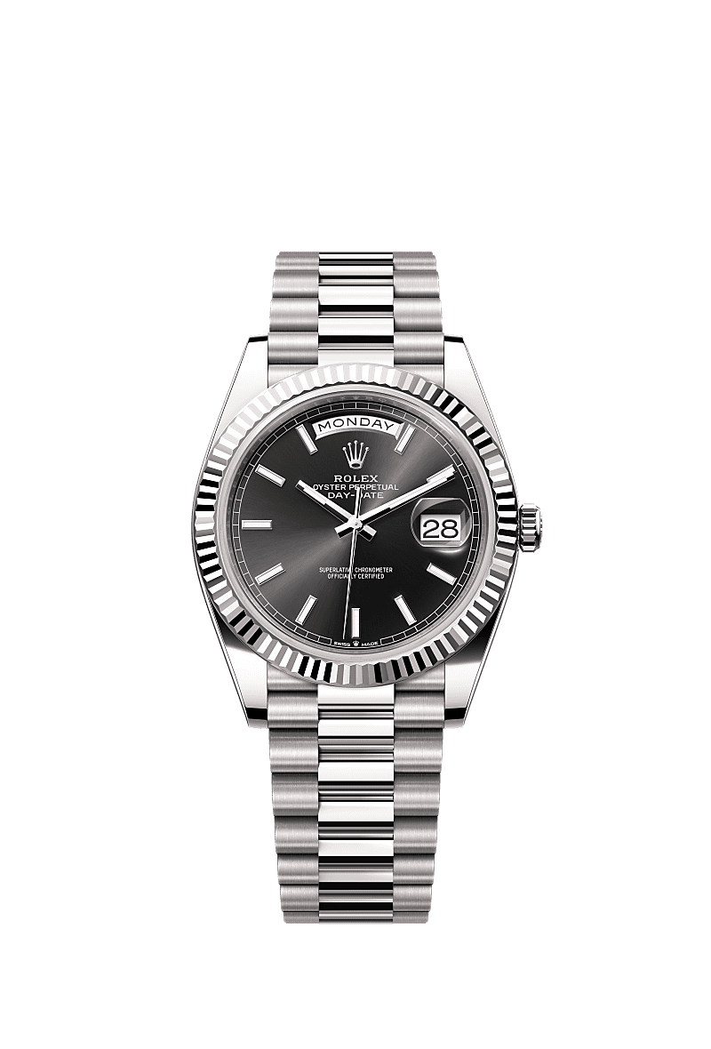 Daydate 228239 40mm Fluted Bezel Stainless Steel AAA Quality Watch