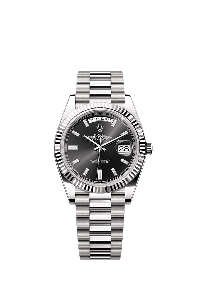 Daydate 228239 40mm Fluted Bezel Diamond Number AAA Quality Watch