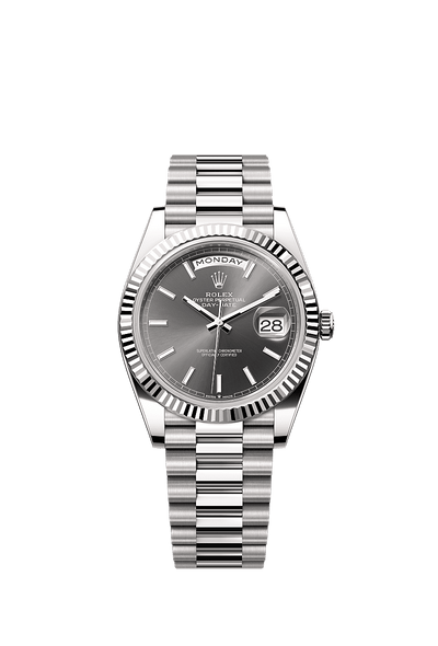 Daydate 228239 40mm Fluted Bezel Stainless Steel AAA Quality Watch
