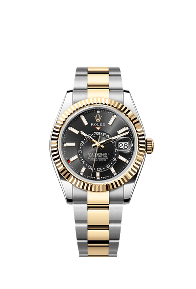 42mm Sky-Dweller 336933 Gold and Steel Belt Automatic Watch