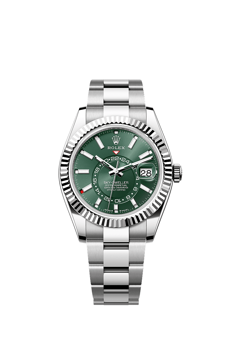 42mm Sky-Dweller 336934 Stainless Steel Belt Automatic Watch