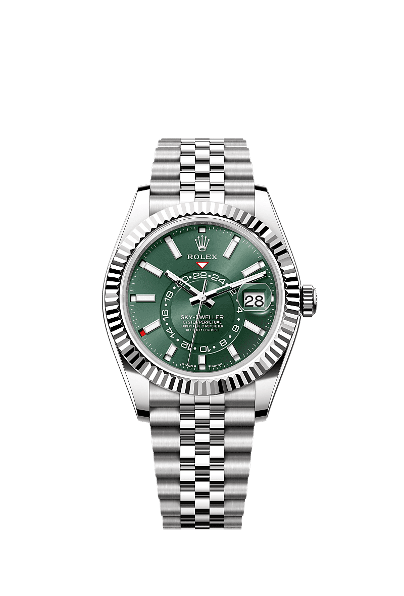 42mm Sky-Dweller 336934 Stainless Steel Belt Automatic Watch