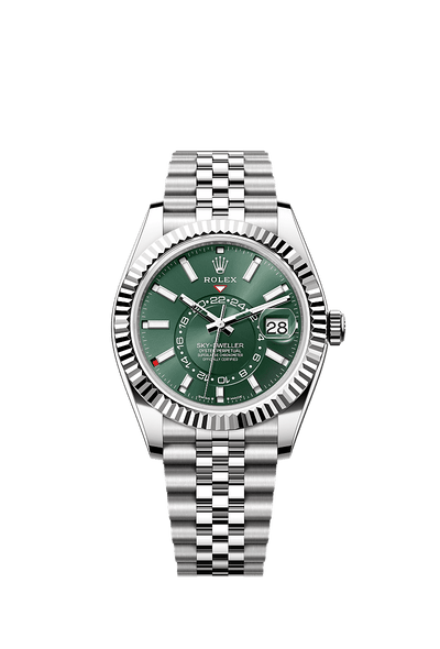 42mm Sky-Dweller 336934 Stainless Steel Belt Automatic Watch
