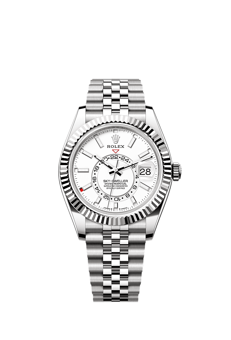42mm Sky-Dweller 336934 Stainless Steel Belt Automatic Watch