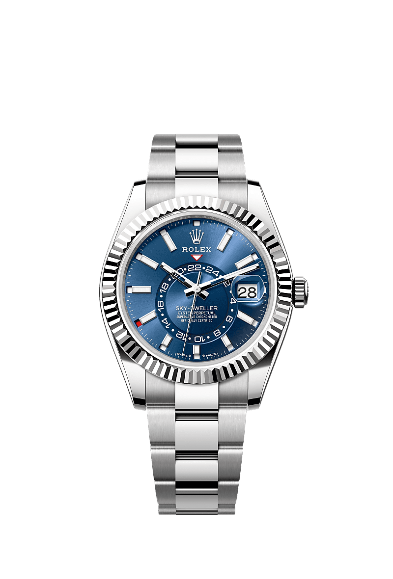 42mm Sky-Dweller 336934 Stainless Steel Belt Automatic Watch