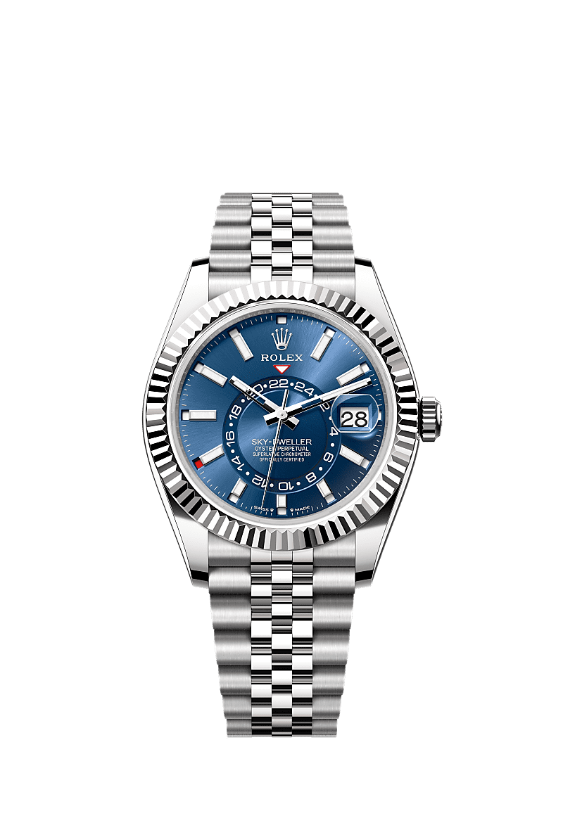 42mm Sky-Dweller 336934 Stainless Steel Belt Automatic Watch