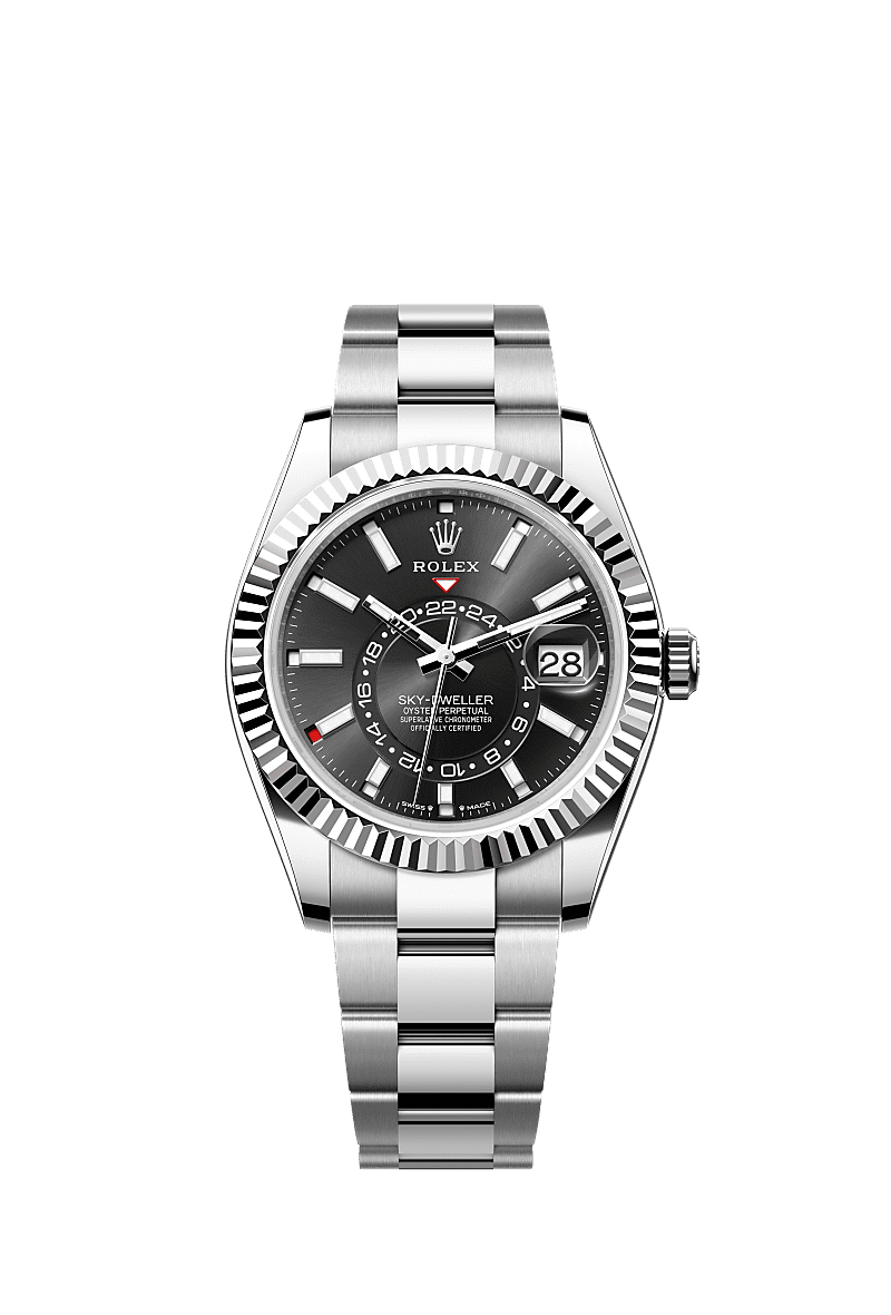 42mm Sky-Dweller 336934 Stainless Steel Belt Automatic Watch