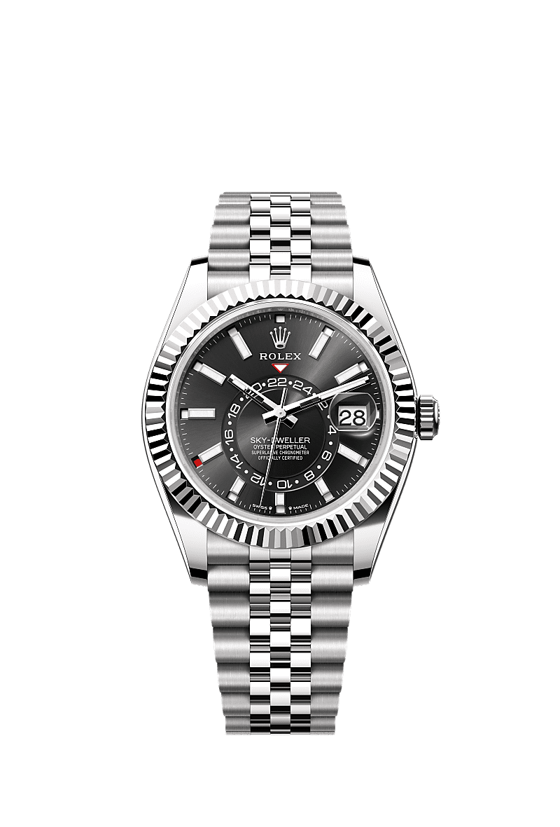 42mm Sky-Dweller 336934 Stainless Steel Belt Automatic Watch
