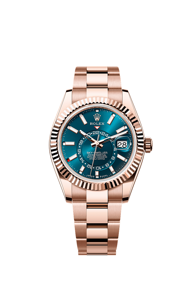 42mm Sky-Dweller 336935 Rose Gold Belt Automatic Watch