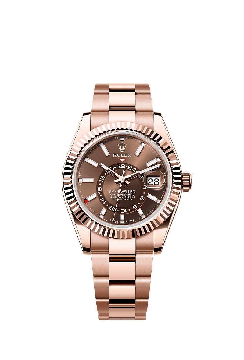 42mm Sky-Dweller 336935 Rose Gold Belt Automatic Watch