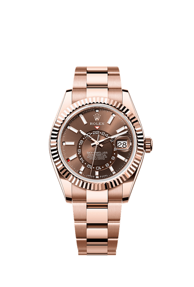 42mm Sky-Dweller 336935 Rose Gold Belt Automatic Watch