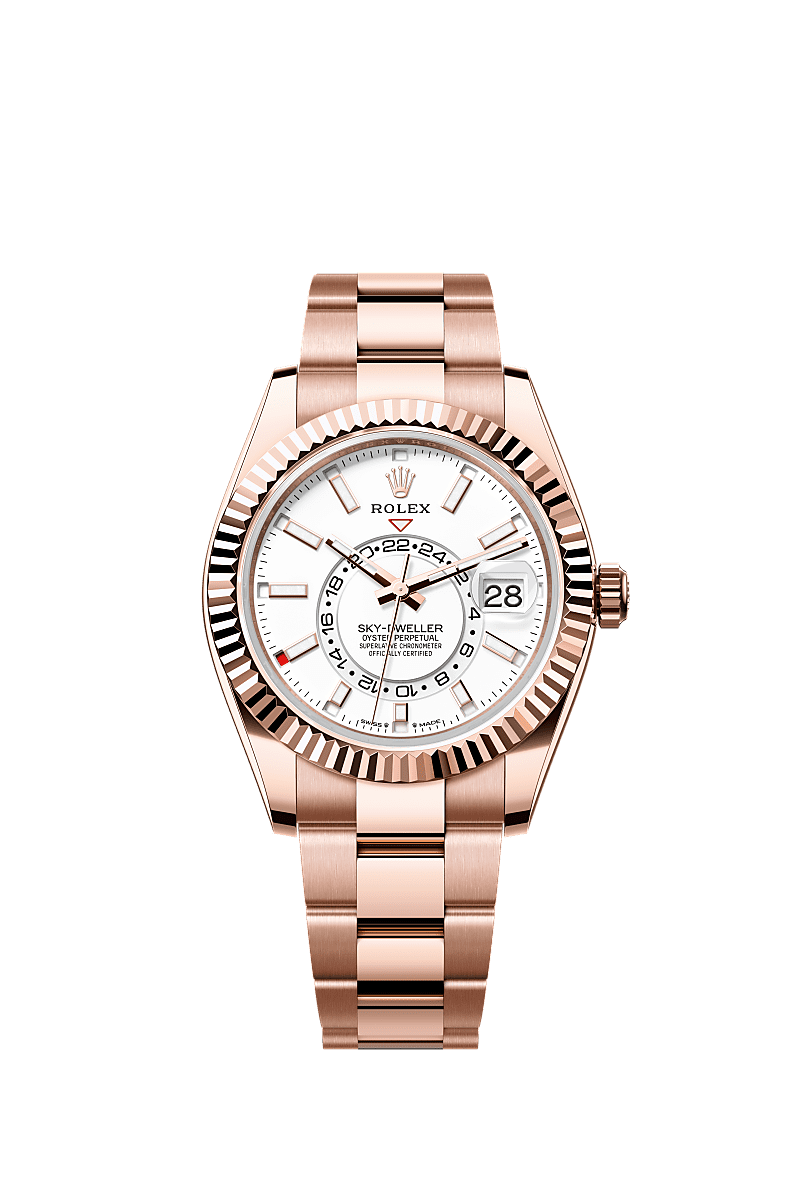 42mm Sky-Dweller 336935 Rose Gold Belt Automatic Watch