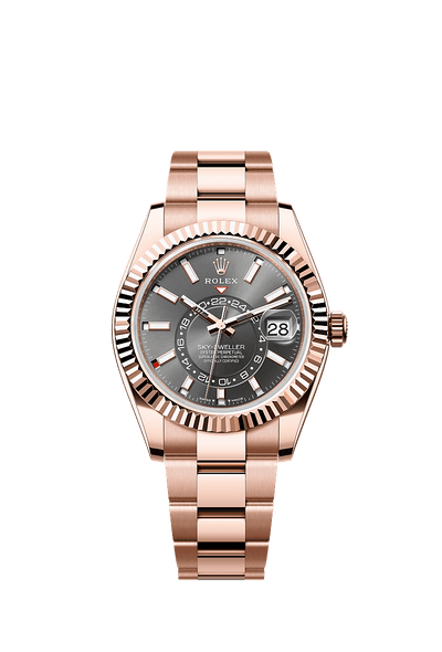 42mm Sky-Dweller 336935 Rose Gold Belt Automatic Watch