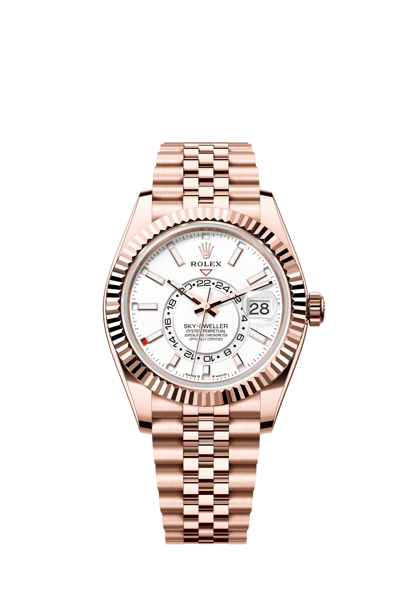 42mm Sky-Dweller 336935 Rose Gold Belt Automatic Watch