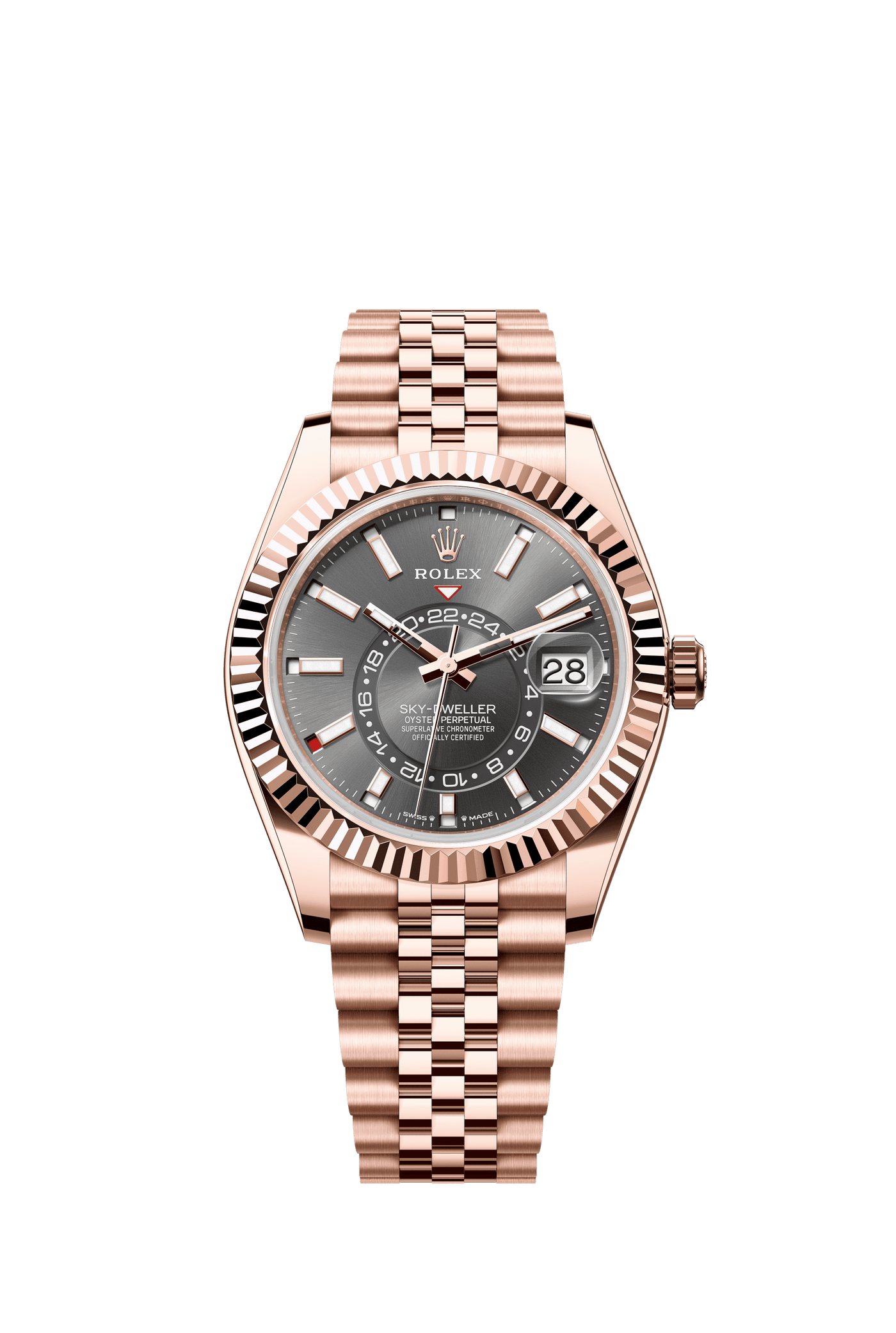 42mm Sky-Dweller 336935 Rose Gold Belt Automatic Watch