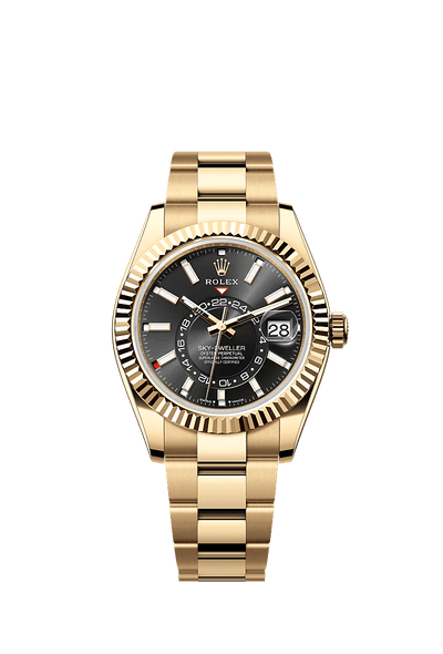 42mm Sky-Dweller 336938 Gold Belt Automatic Watch